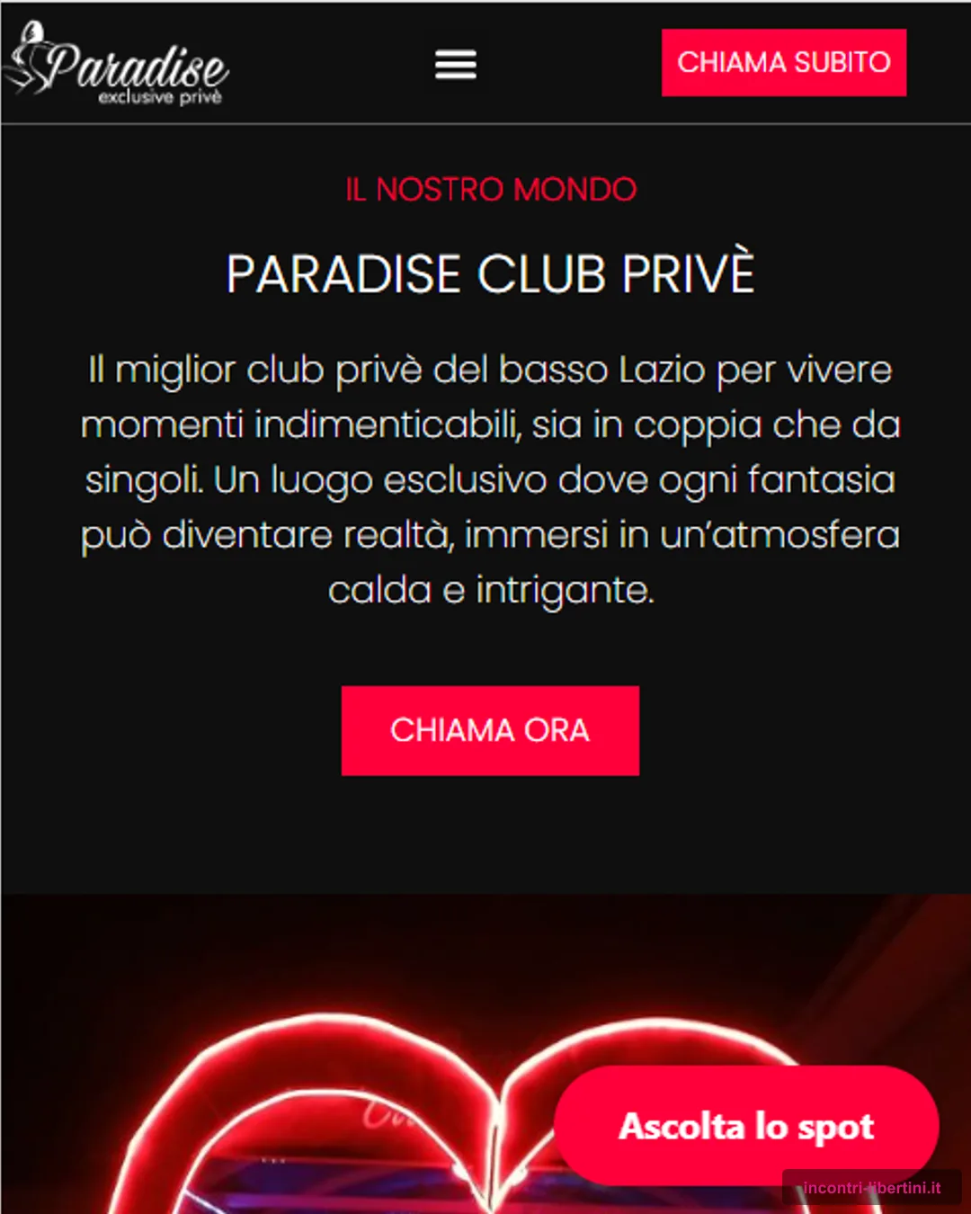 Paradise club prive