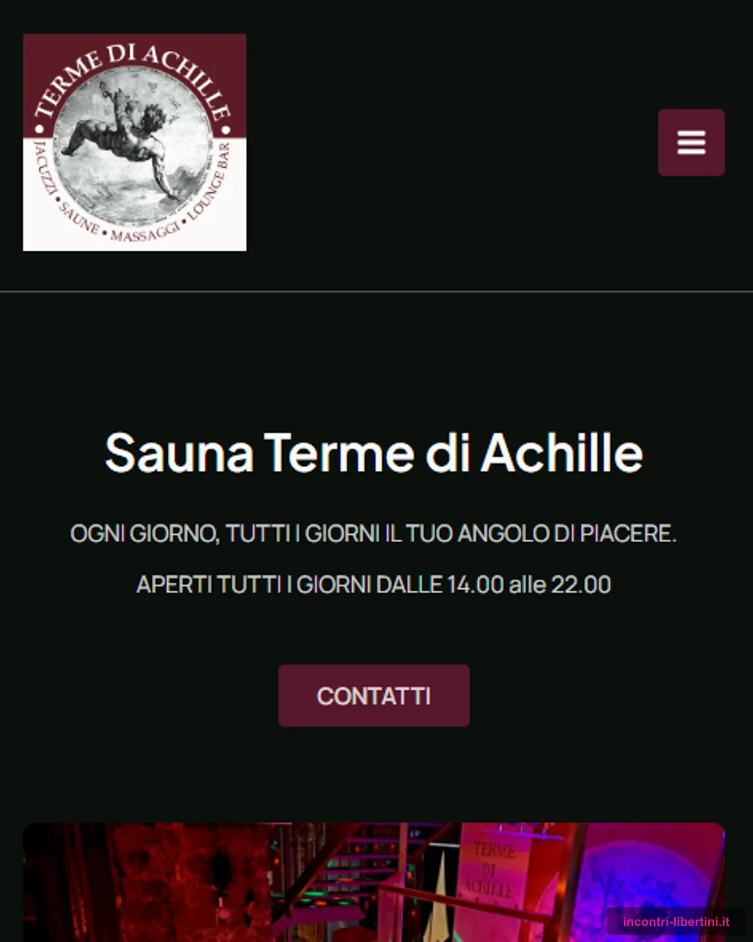 Sauna terme di achille